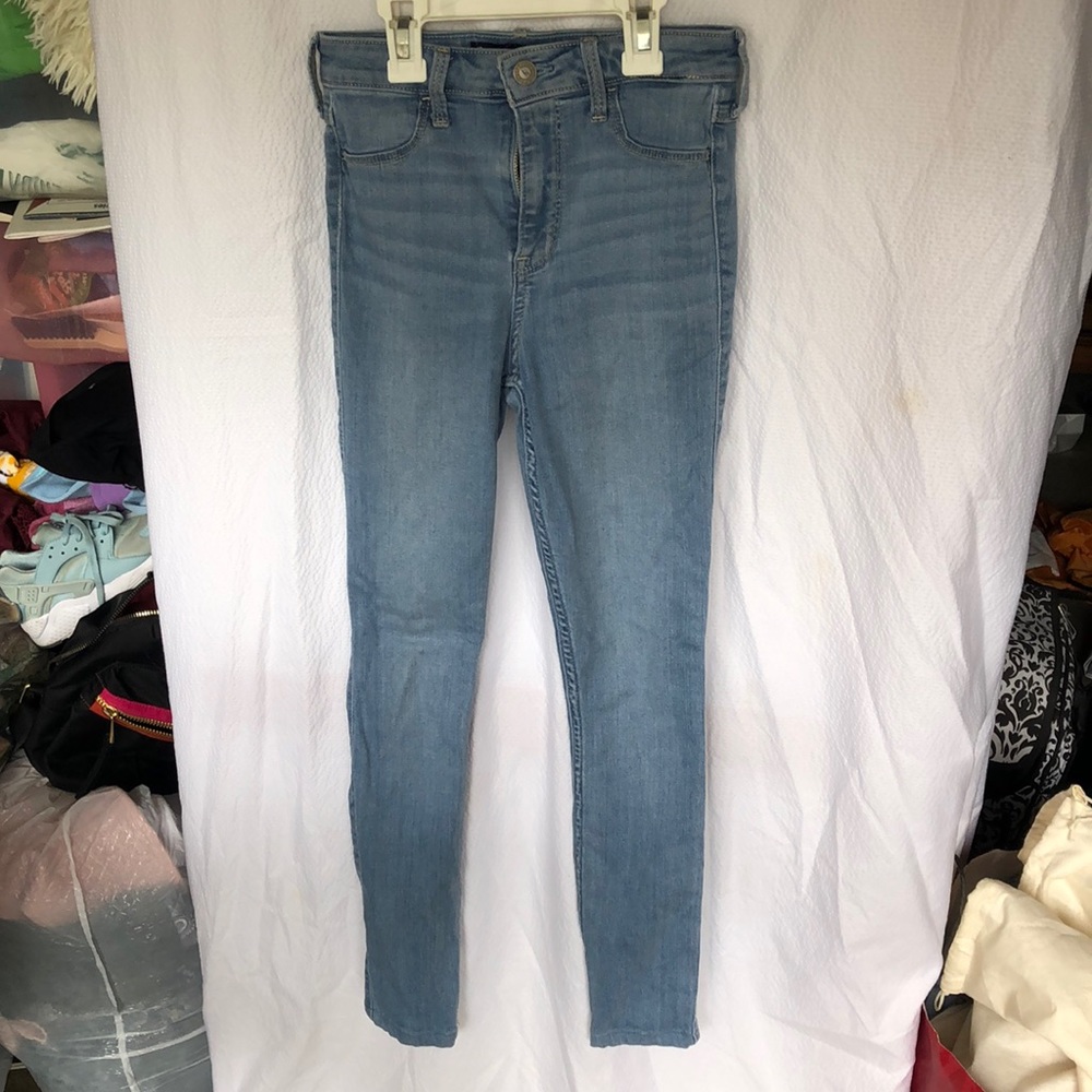 Girls high rise jean jeggings